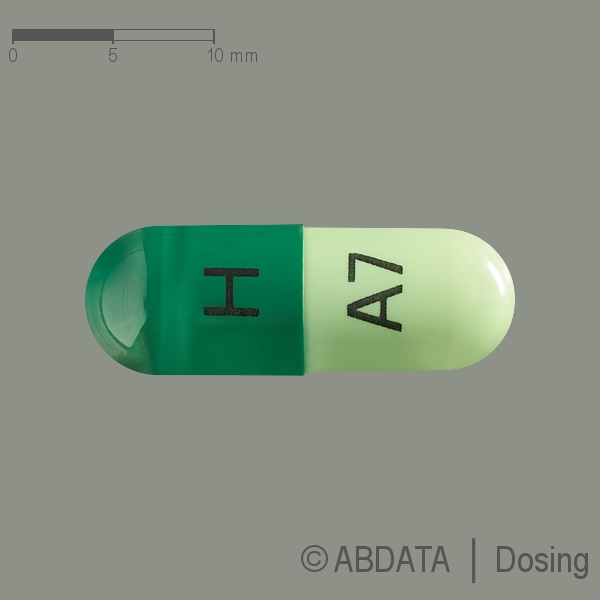 Verpackungsbild (Packshot) von ATAZANAVIR Heumann 200 mg Hartkapseln
