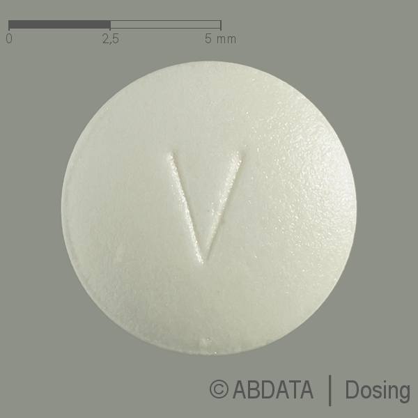 Verpackungsbild (Packshot) von VERAPAMIL AbZ 40 mg Filmtabletten