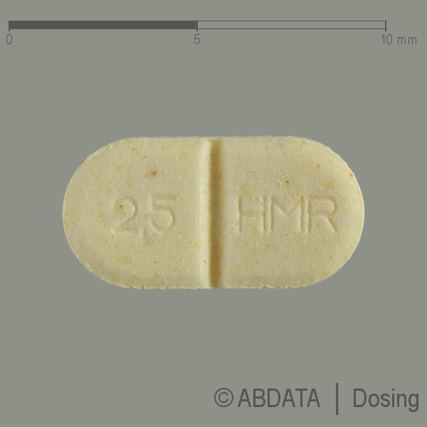 Verpackungsbild (Packshot) von RAMILICH 2,5 mg Tabletten