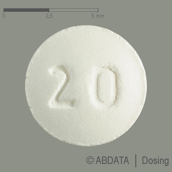 Verpackungsbild (Packshot) von SILDENAFIL AbZ PAH 20 mg Filmtabletten