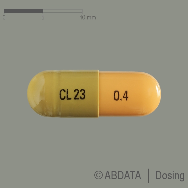Verpackungsbild (Packshot) von TAMSULOSIN Heumann 0,4 mg Hartk.verä.Wst.-Frs.