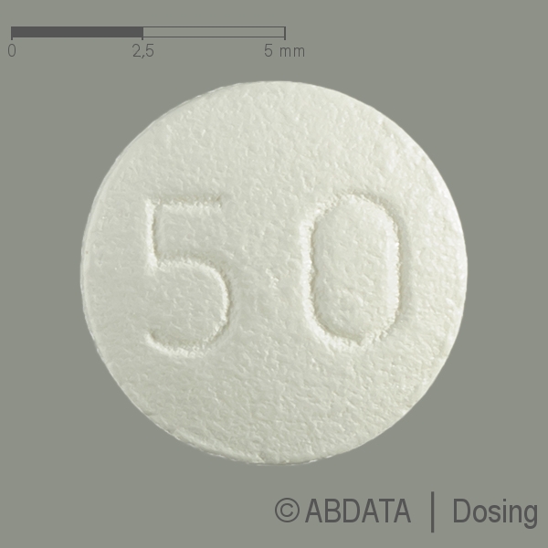 Verpackungsbild (Packshot) von TOLPERISON-HCL neuraxpharm 50 mg