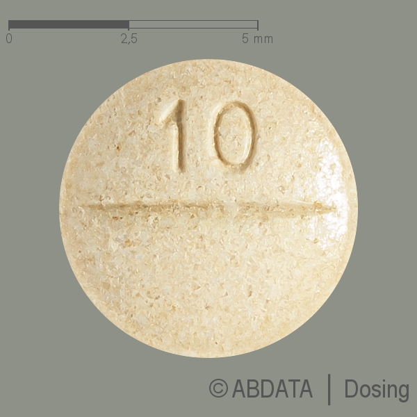 Verpackungsbild (Packshot) von BISOLICH 10 mg Tabletten