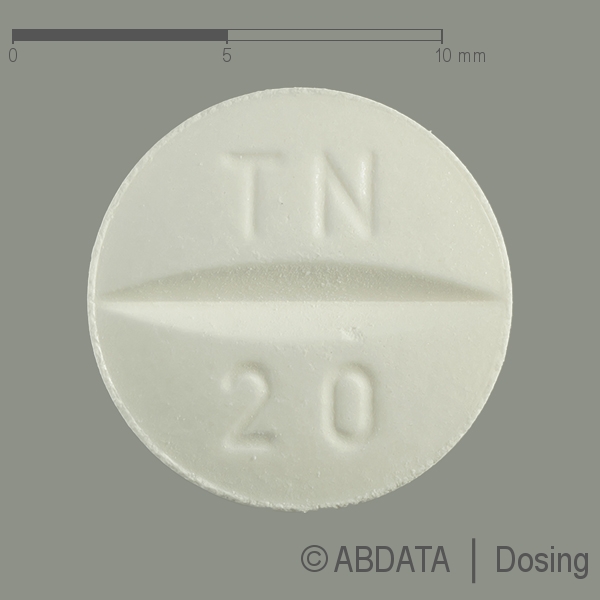 Verpackungsbild (Packshot) von TAMOXIFEN AbZ 20 mg Tabletten