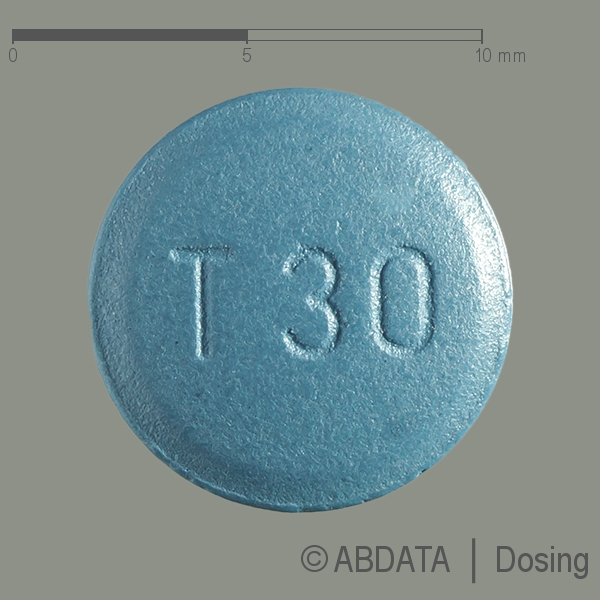 Verpackungsbild (Packshot) von GIOTRIF 30 mg Filmtabletten