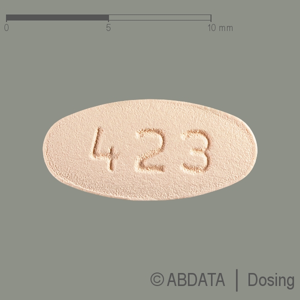 Verpackungsbild (Packshot) von LACOSAMID Hormosan 50 mg Filmtabletten