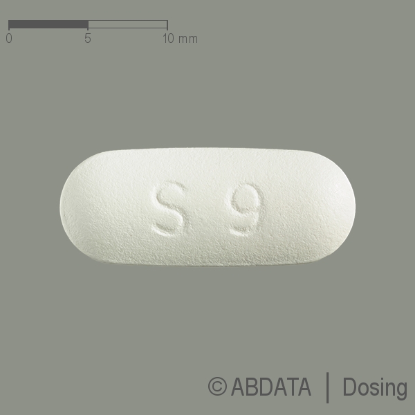 Verpackungsbild (Packshot) von MOXIFLOXACIN HEC Pharm 400 mg Filmtabletten