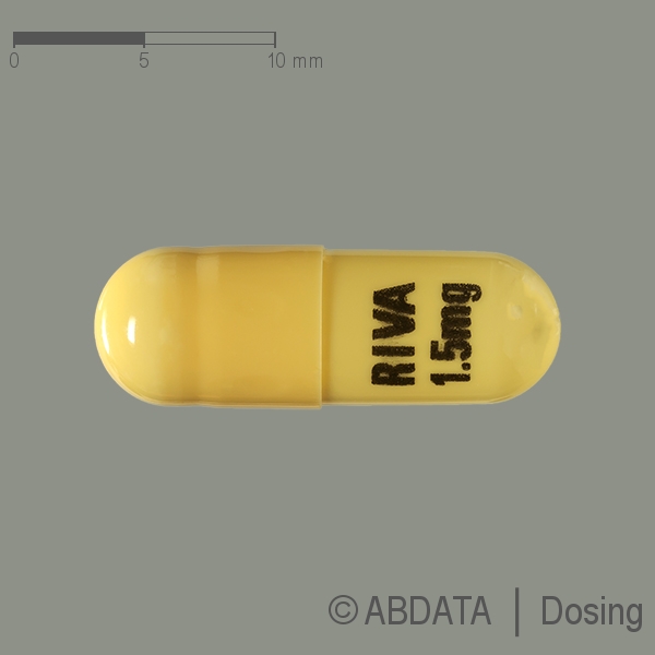 Verpackungsbild (Packshot) von RIVASTIGMIN-neuraxpharm 1,5 mg Hartkapseln