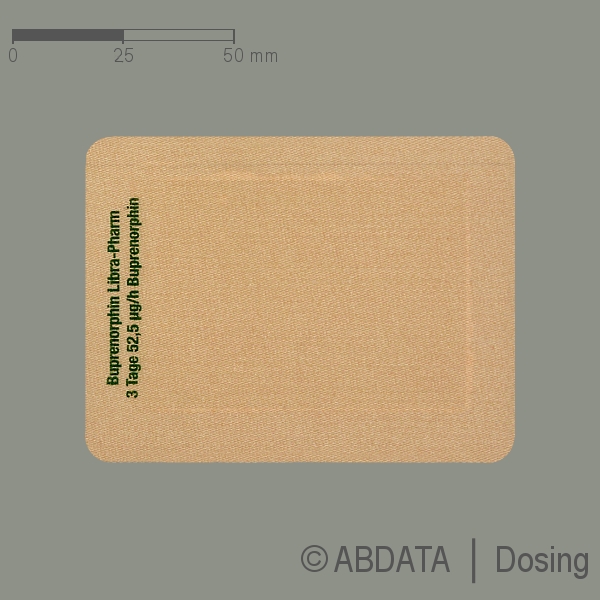 Verpackungsbild (Packshot) von BUPRENORPHIN Libra-Pharm 3 Tage 52,5 μg/h 30mg/Pfl