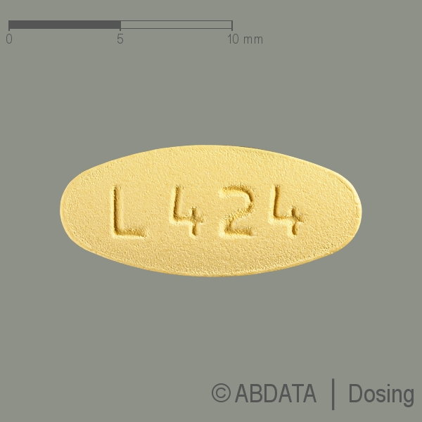 Verpackungsbild (Packshot) von LACOSAMID Hormosan 100 mg Filmtabletten
