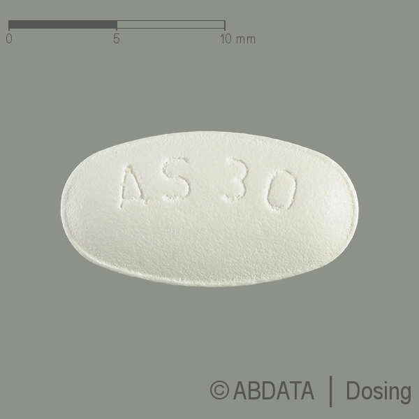 Verpackungsbild (Packshot) von ATORVASTATIN BASICS 30 mg Filmtabletten