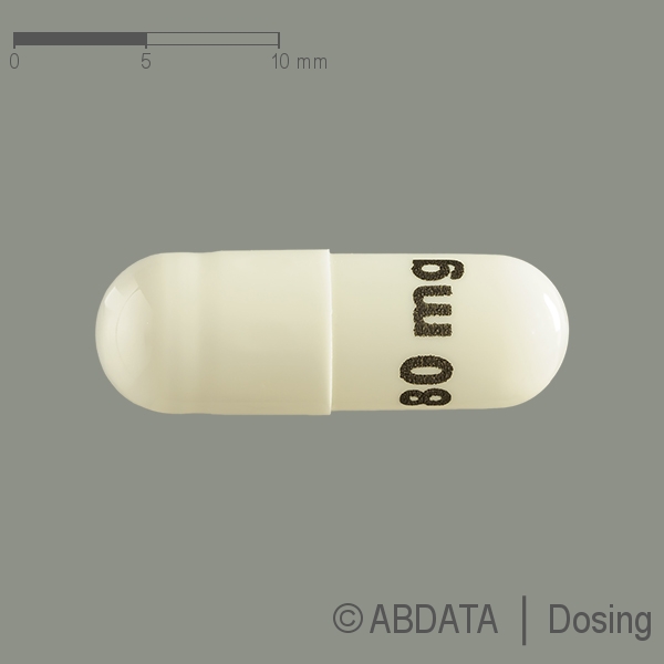 Verpackungsbild (Packshot) von APREPILOR 80 mg Hartkapseln