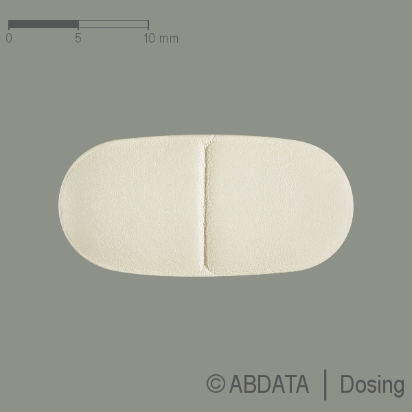 Verpackungsbild (Packshot) von AMOXICLAV 500/125-1A Pharma Filmtabletten