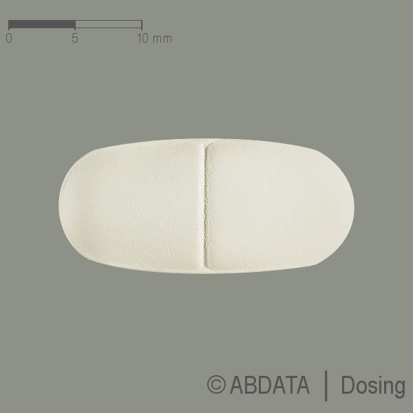 Verpackungsbild (Packshot) von AMOXICLAV 875/125-1A Pharma Filmtabletten