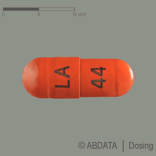Verpackungsbild (Packshot) von PREGABALIN Laurus 100 mg Hartkapseln