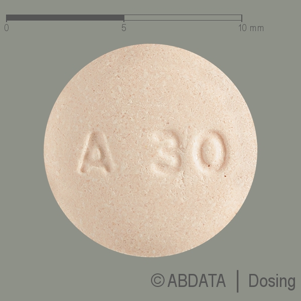 Verpackungsbild (Packshot) von ARIPIPRAZOL Krka 30 mg Tabletten