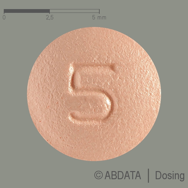 Verpackungsbild (Packshot) von AMBRISENTAN Accord 5 mg Filmtabletten