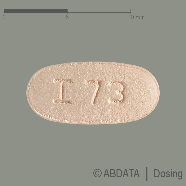 Verpackungsbild (Packshot) von LACOSAMID-1A Pharma 50 mg Filmtabletten