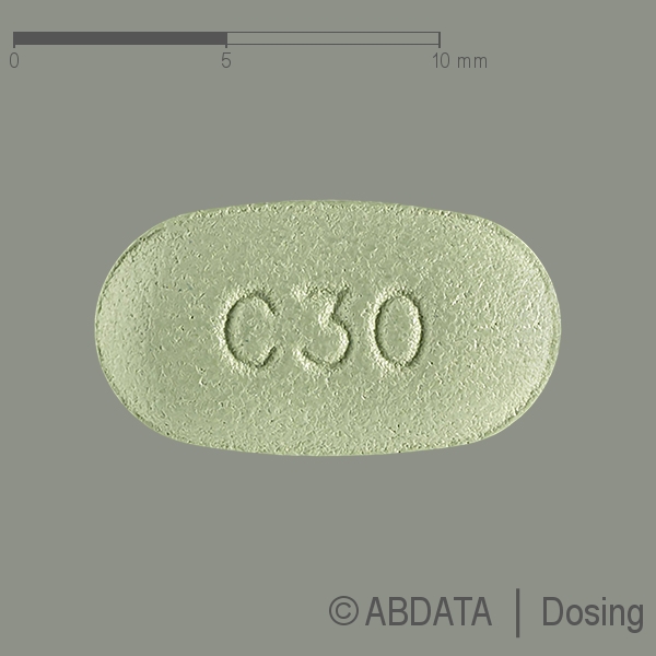 Verpackungsbild (Packshot) von CINACALCET Medice 30 mg Filmtabletten