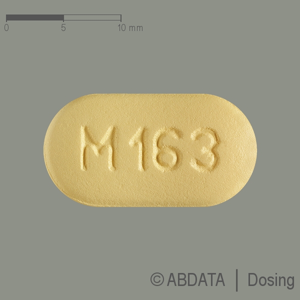 Verpackungsbild (Packshot) von RITONAVIR Mylan 100 mg Filmtabletten