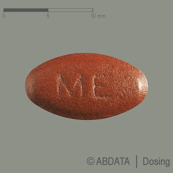 Verpackungsbild (Packshot) von MEMANTIN Mylan 20 mg Filmtabletten