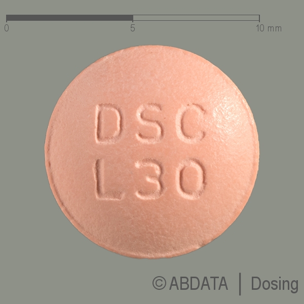 Verpackungsbild (Packshot) von LIXIANA 30 mg Filmtabletten