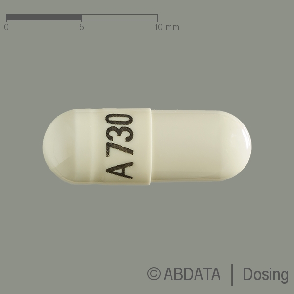 Verpackungsbild (Packshot) von ZONISAMID beta 25 mg Hartkapseln