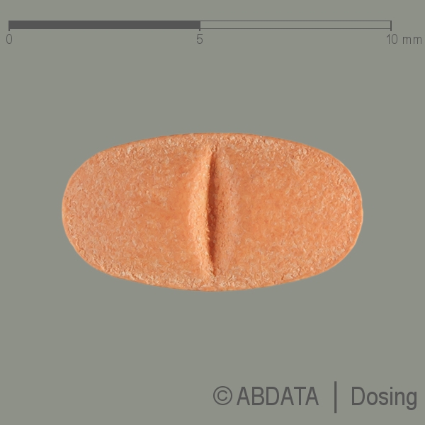 Verpackungsbild (Packshot) von IVABRADIN Heumann 5 mg Filmtabletten