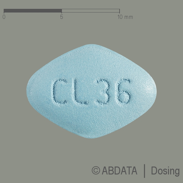 Verpackungsbild (Packshot) von SILDENAFIL beta 50 mg Filmtabletten