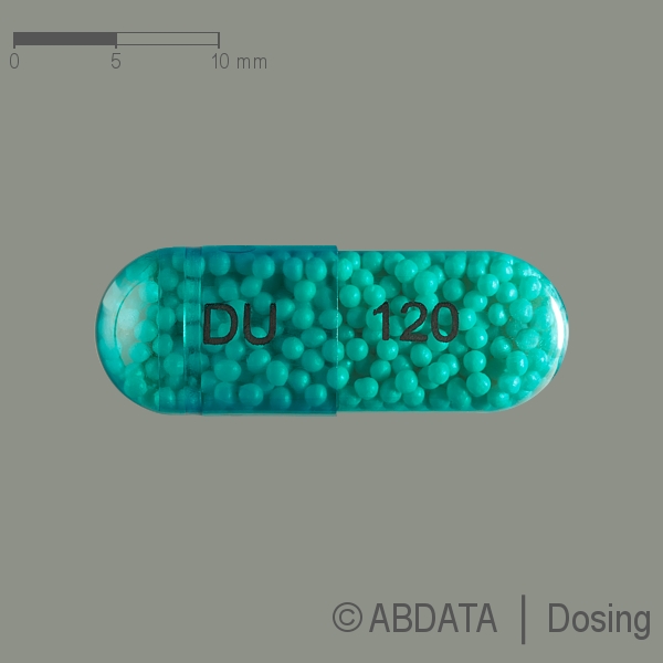 Verpackungsbild (Packshot) von DULOXETIN beta 120 mg magensaftresistente Hartkaps