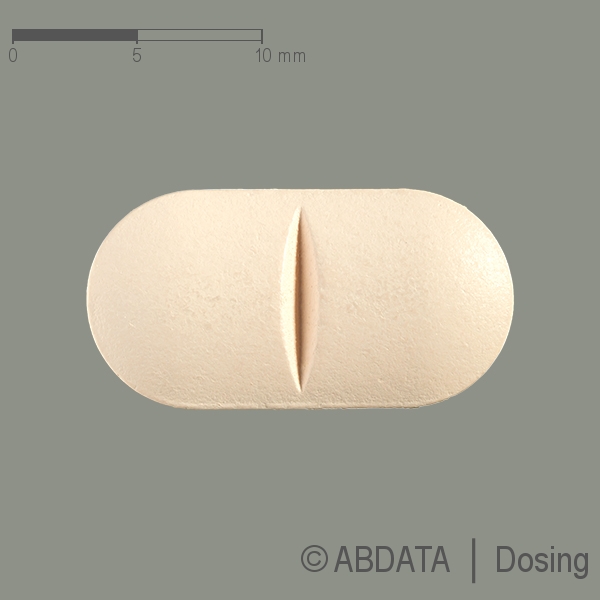 Verpackungsbild (Packshot) von LEVOFLOXACIN Denk 500 mg Filmtabletten