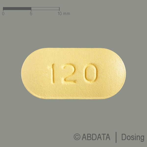 Verpackungsbild (Packshot) von FEBUXOSTAT beta 120 mg Filmtabletten