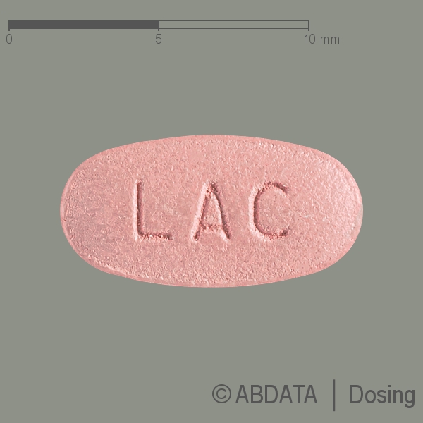 Verpackungsbild (Packshot) von LACOSAMID neuraxpharm 50 mg Filmtabletten