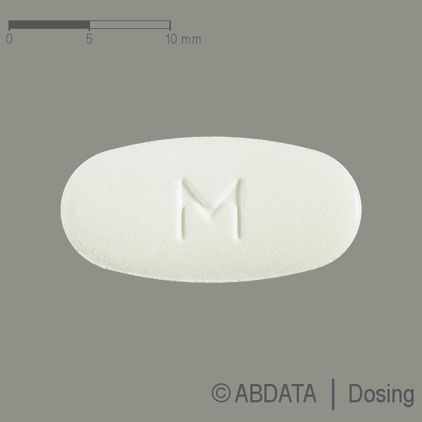 Verpackungsbild (Packshot) von NEVIRAPIN Mylan 400 mg Retardtabletten