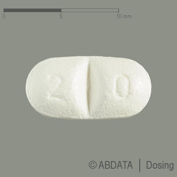 Verpackungsbild (Packshot) von SIMVASTATIN Q-Pharm 20 mg Filmtabletten