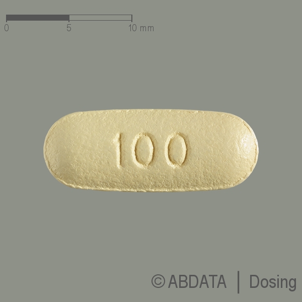 Verpackungsbild (Packshot) von NOXAFIL 100 mg magensaftresistente Tabletten