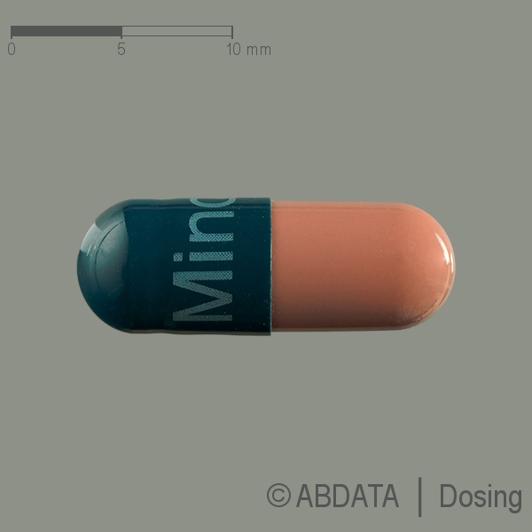 Verpackungsbild (Packshot) von MINOCYCLIN-ratiopharm 100 mg Hartkapseln