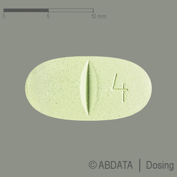 Verpackungsbild (Packshot) von RISPERIDON HEXAL 4 mg Filmtabletten