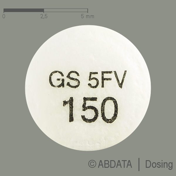 Verpackungsbild (Packshot) von ELONTRIL 150 mg Tabletten m.veränd.Wirkst.-Frs.