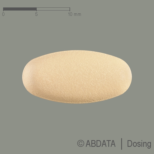 Produktabbildungen für RANEXA 500 mg Retardtabletten in der Vorder-, Hinter- und Seitenansicht.